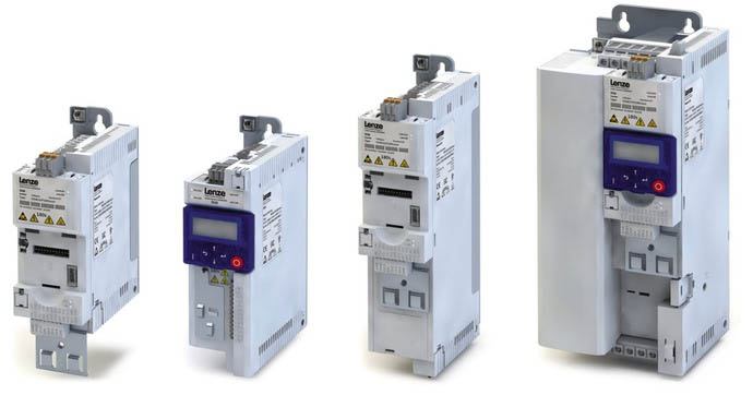 Lenze i500-frequentieregelaars in verschillende formaten